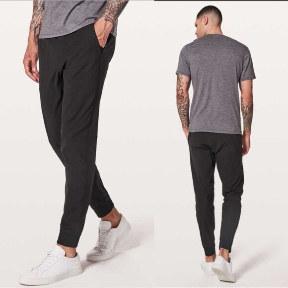 Lululemon men’s ABC jogger pants regular black size medium - Picture 1 of 10